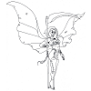fantasy death woman sexy witch