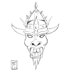 witchcraft satan lucifer face