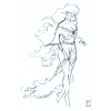 witchcraft witch sketch drawing
