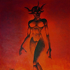 woman deamon monster