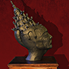 sculpture head woman queen authority babel-tower zigourat