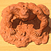sculpture golem earth mud clay