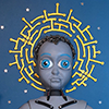 baby robot boy holy child Jesus Christ