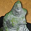 sculpture woman female monster stone rock